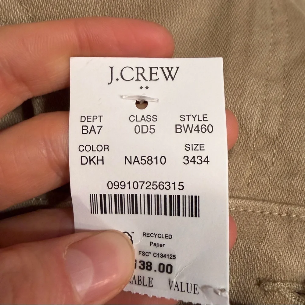J. Crew sits below